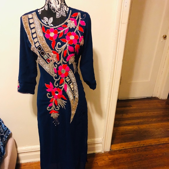 mirror work dresses 2019